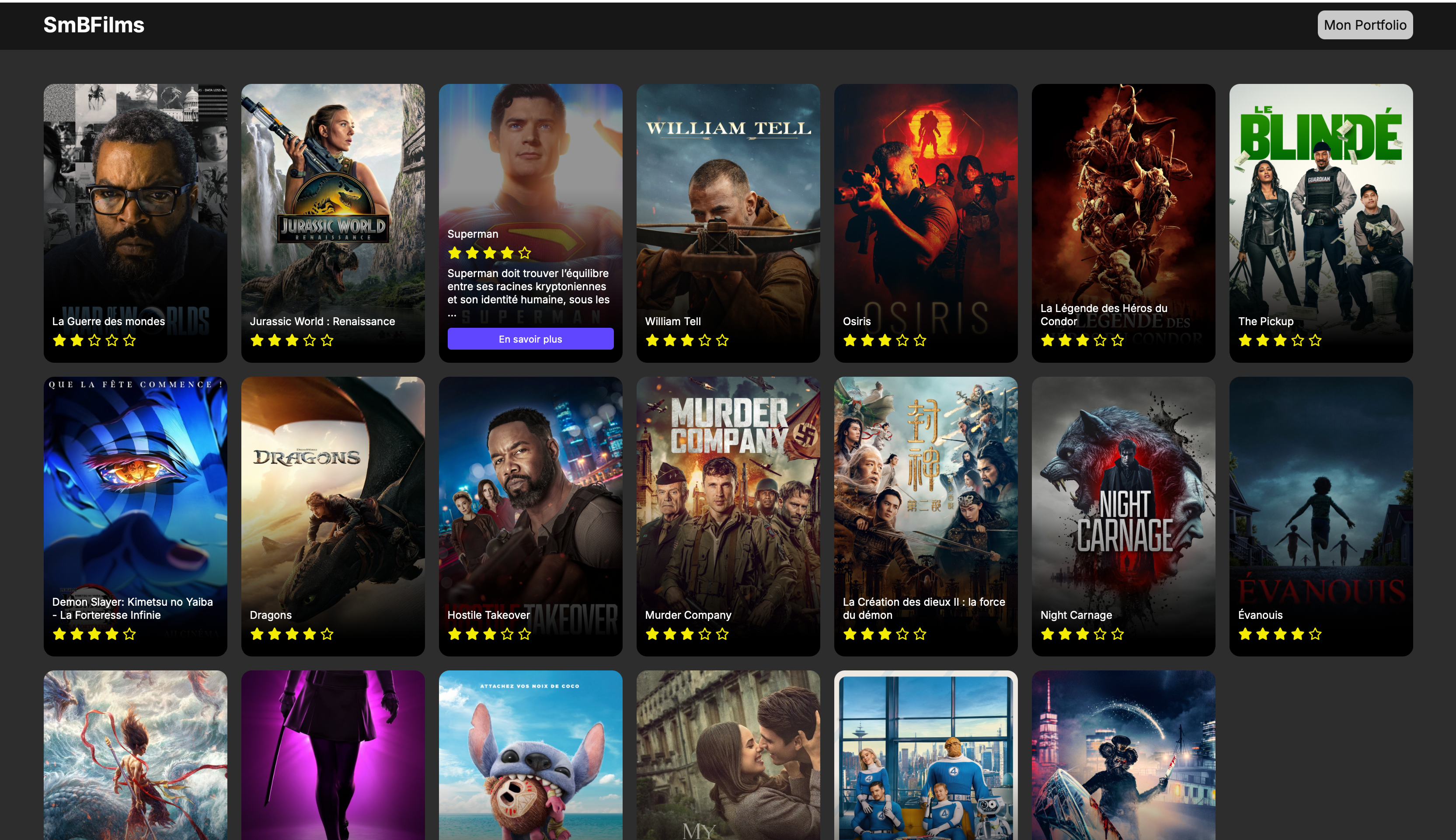 CineScope — Plateforme cinéma